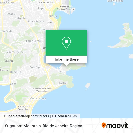 Sugarloaf Mountain map
