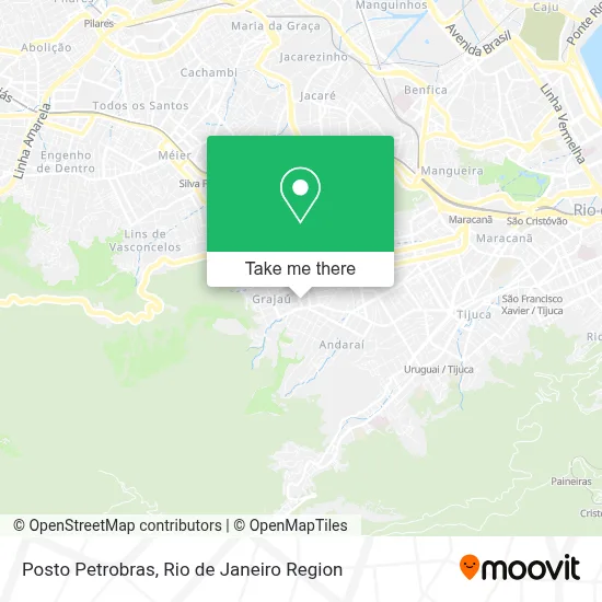 Posto Petrobras map