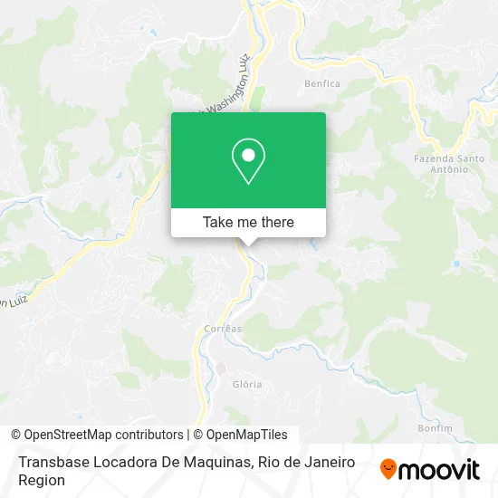 Transbase Locadora De Maquinas map