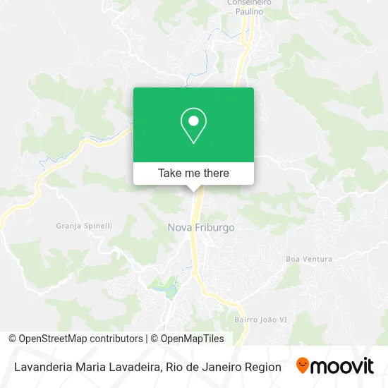 Lavanderia Maria Lavadeira map