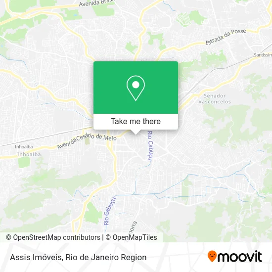 Assis Imóveis map