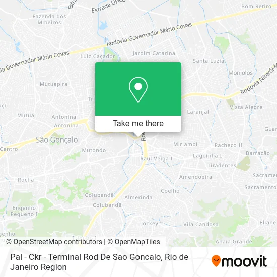 Pal - Ckr - Terminal Rod De Sao Goncalo map