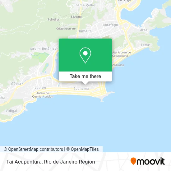 Tai Acupuntura map