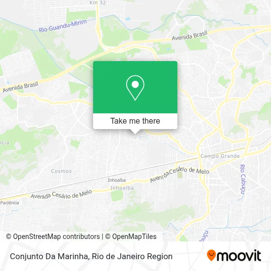 Conjunto Da Marinha map