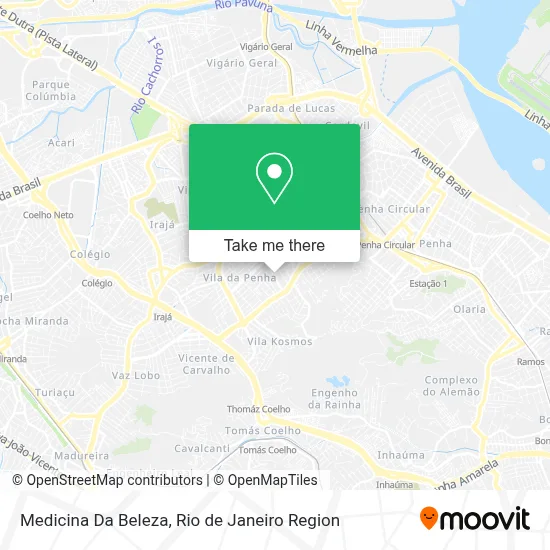 Medicina Da Beleza map