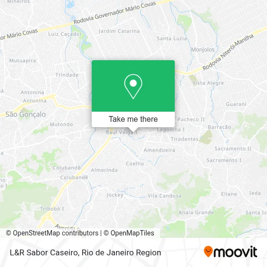 L&R Sabor Caseiro map