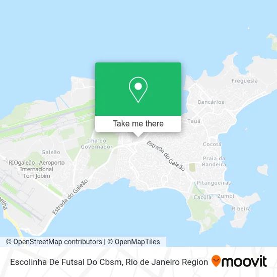 Escolinha De Futsal Do Cbsm map