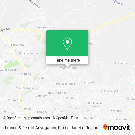 Franco & Ferrari Advogados map