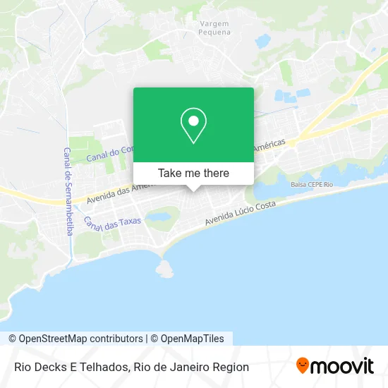 Rio Decks E Telhados map