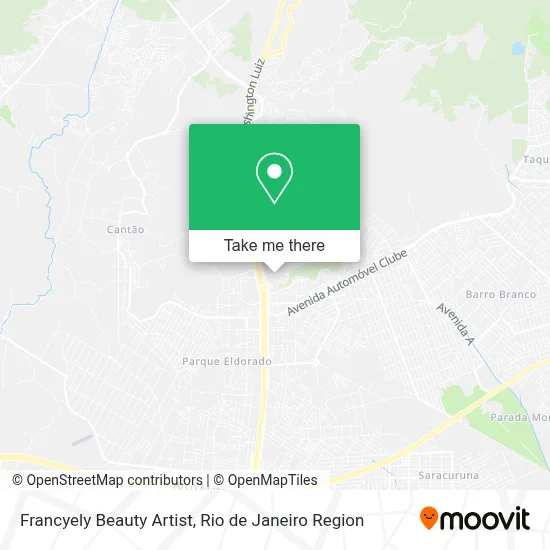 Francyely Beauty Artist map