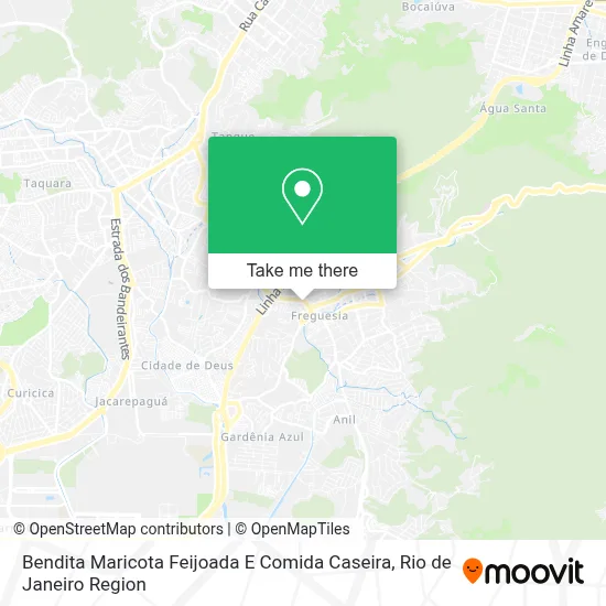 Bendita Maricota Feijoada E Comida Caseira map