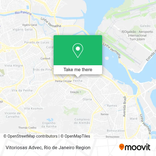Vitoriosas Advec map