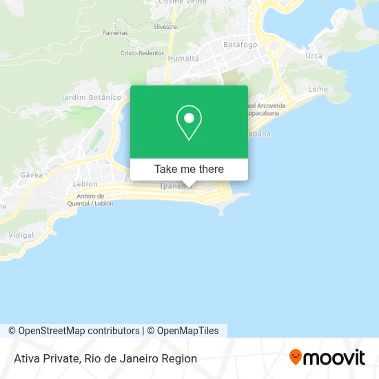 Ativa Private map