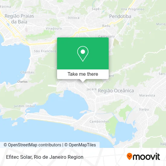 Efitec Solar map