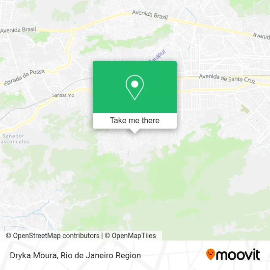 Dryka Moura map