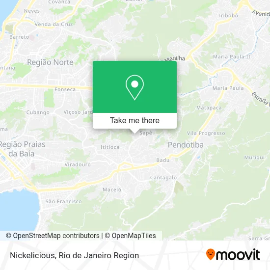 Nickelicious map