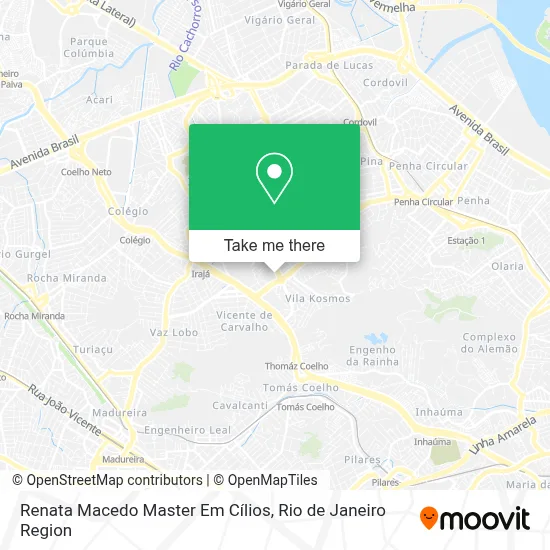 Renata Macedo Master Em Cílios map
