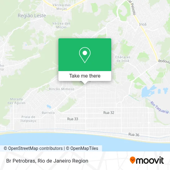 Br Petrobras map