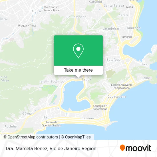 Dra. Marcela Benez map