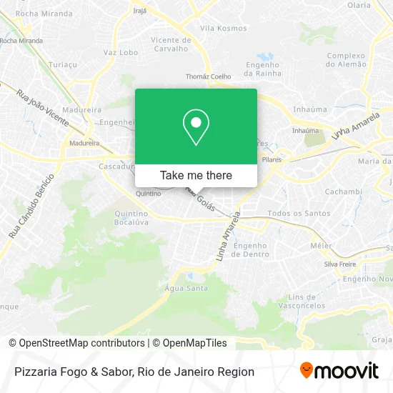 Pizzaria Fogo & Sabor map