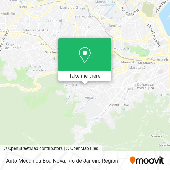 Auto Mecânica Boa Nova map