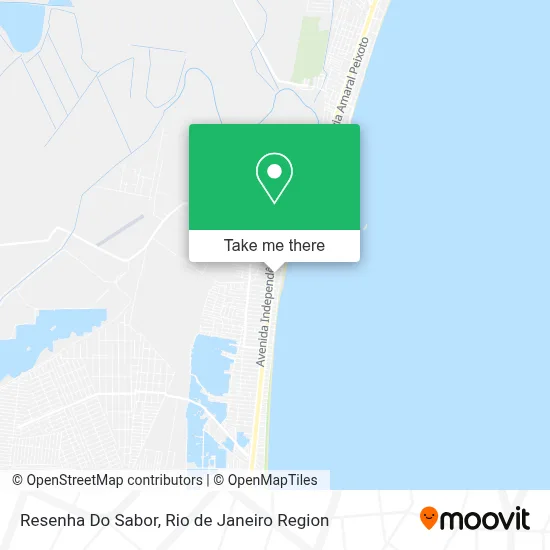 Resenha Do Sabor map