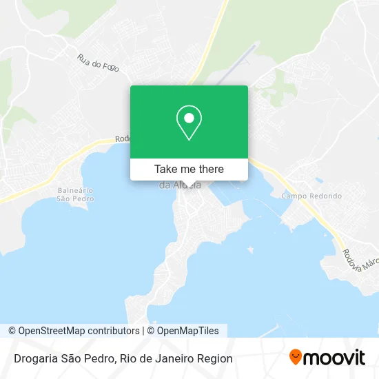 Drogaria São Pedro map