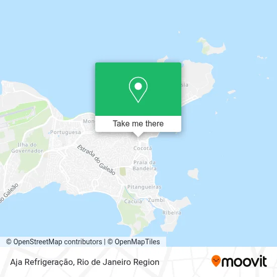 Aja Refrigeração map