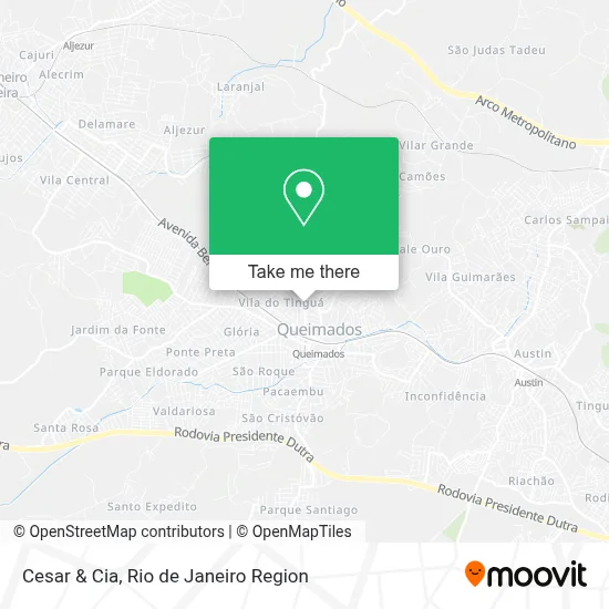 Cesar & Cia map