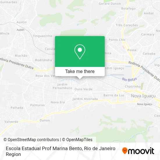 Escola Estadual Prof Marina Bento map