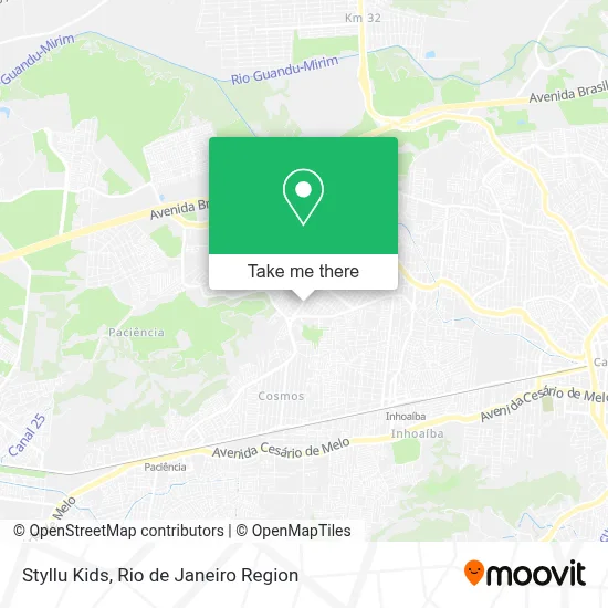 Styllu Kids map