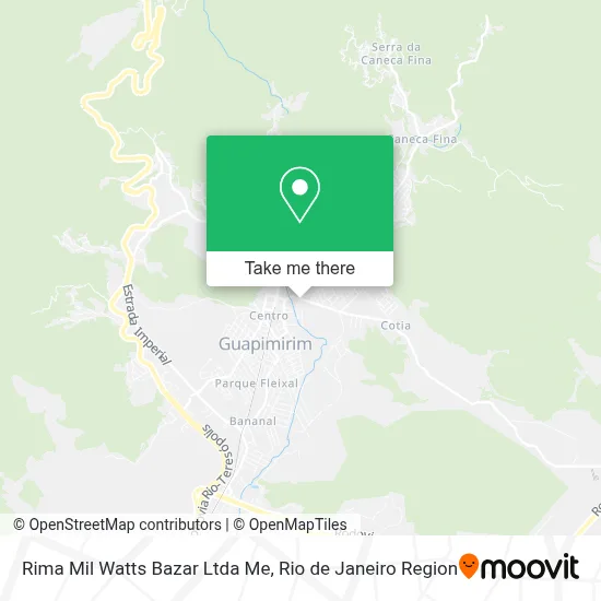 Rima Mil Watts Bazar Ltda Me map