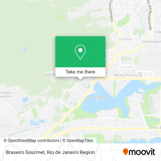 Braseiro Gourmet map