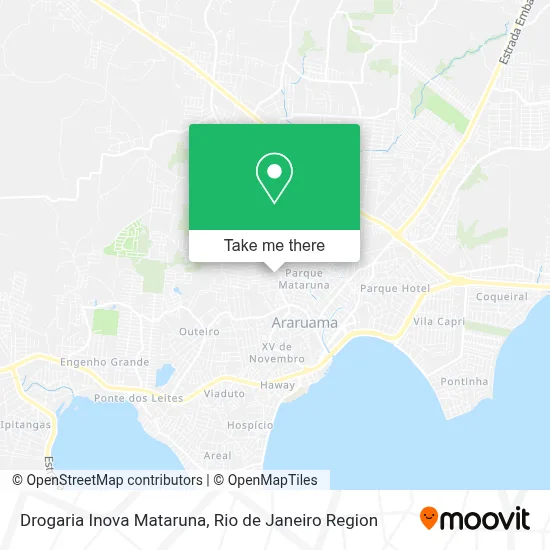Drogaria Inova Mataruna map