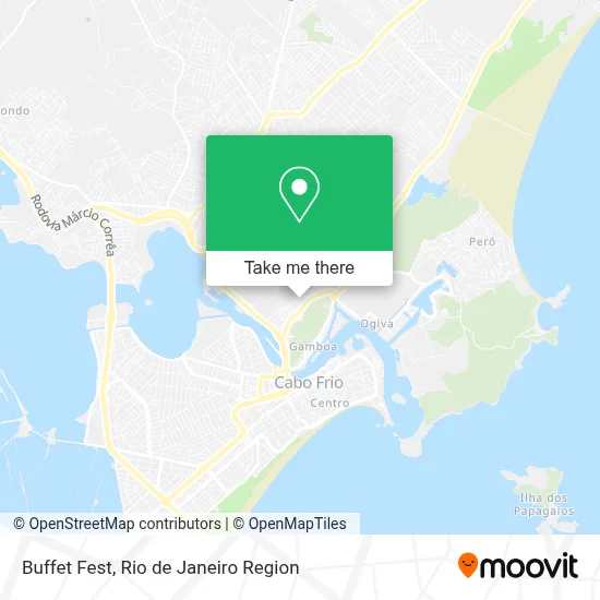 Buffet Fest map