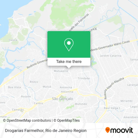 Drogarias Farmelhor map
