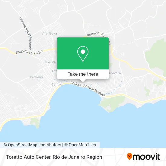 Toretto Auto Center map