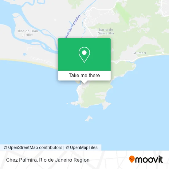 Chez Palmira map