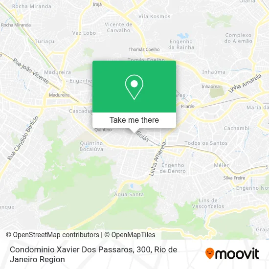 Condominio Xavier Dos Passaros, 300 map