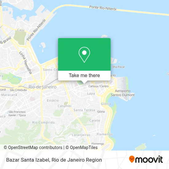 Bazar Santa Izabel map