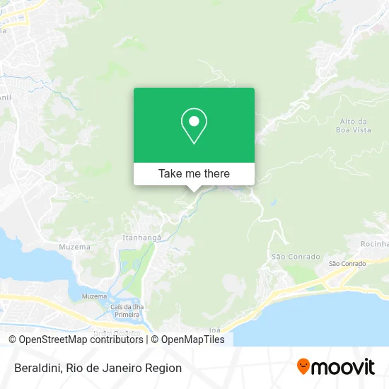Beraldini map