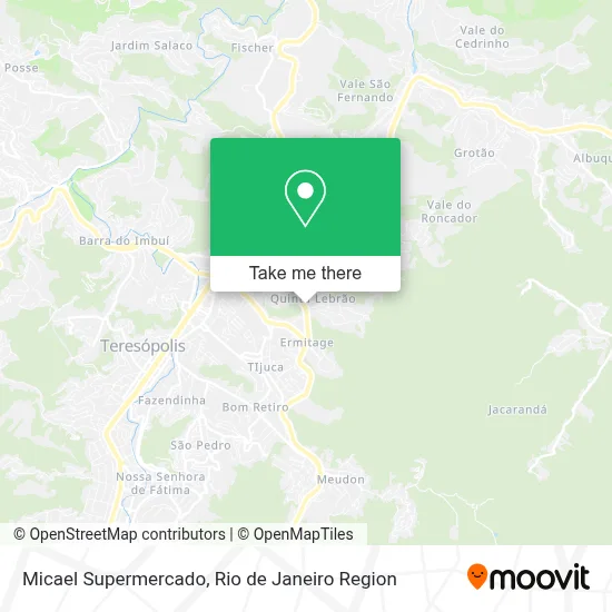Micael Supermercado map