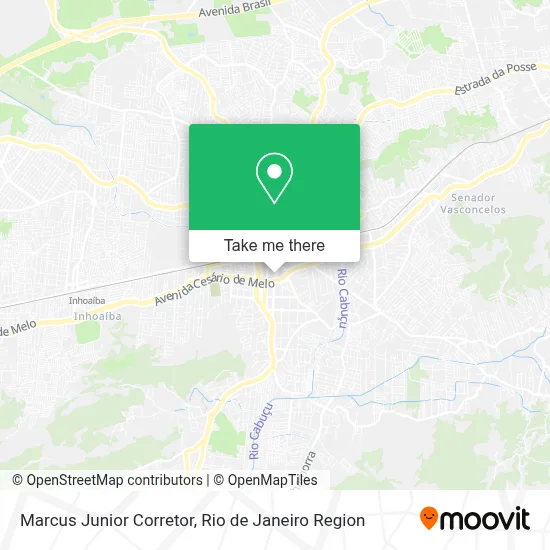 Marcus Junior Corretor map