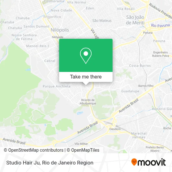 Studio Hair Ju map