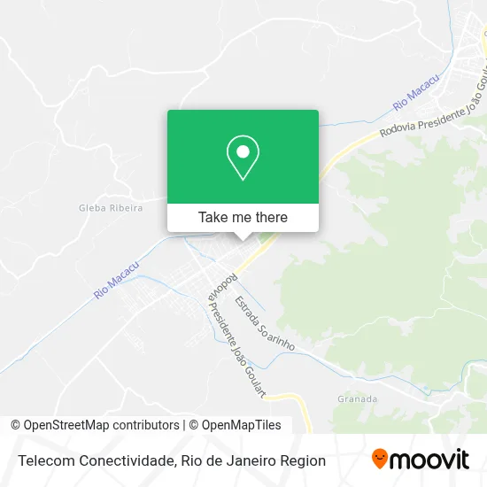 Telecom Conectividade map