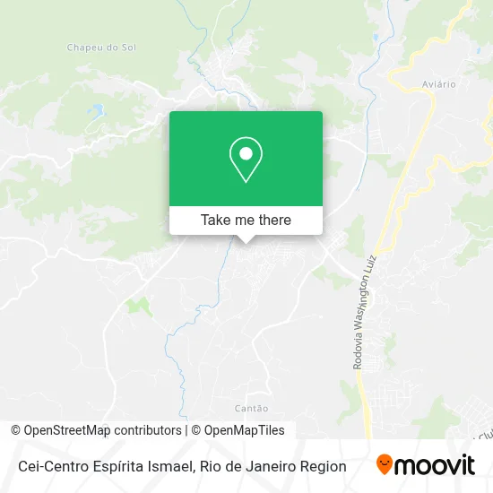 Cei-Centro Espírita Ismael map