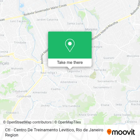 Ctl - Centro De Treinamento Levitico map
