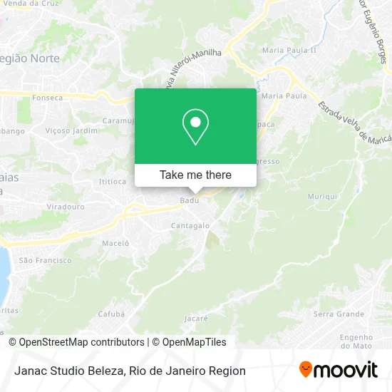 Janac Studio Beleza map