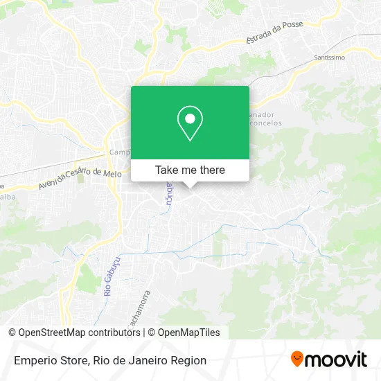 Emperio Store map