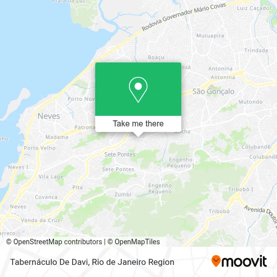 Tabernáculo De Davi map